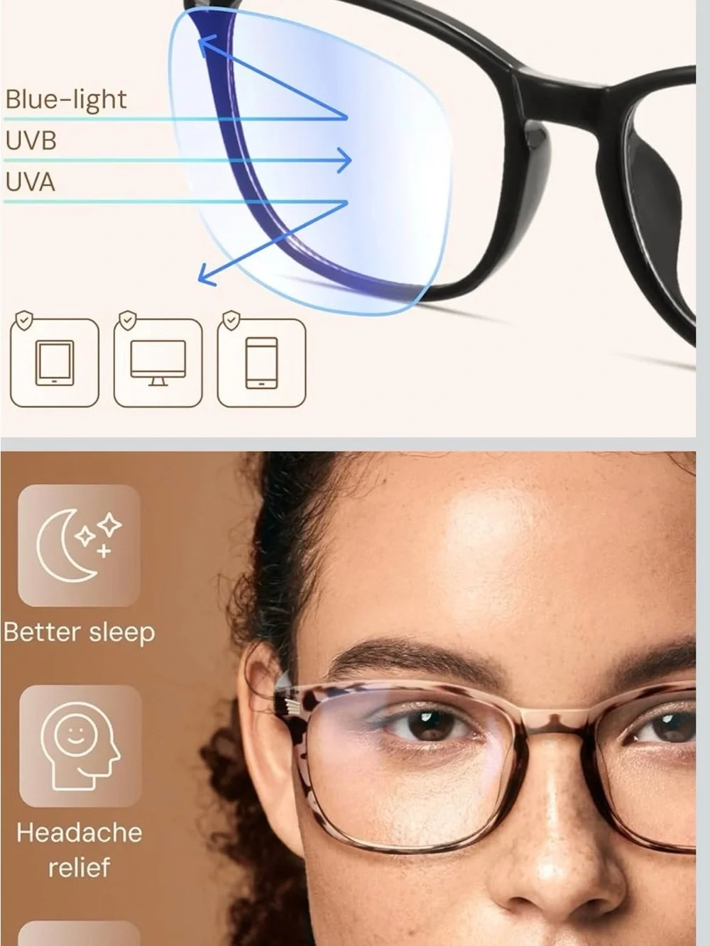 Classic Square Women’s Glasses Frame - Black, Tortoiseshell & Clear